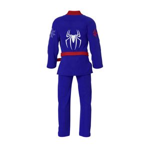 Kimono de Jiu-Jitsu pour hommes, de haute qualité, léger, 440 GSM, extensible, 100% coton, avec logo personnalisé, équipement d'entraînement - Product Image 3