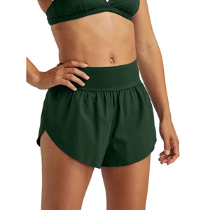 Shorts de Baño para Mujer, Verano, Ajustables, Compresión Lateral, Yoga, Sexy, Transpirables, Secado Rápido, Ecológicos, 100% Personalizables - Product Image 1