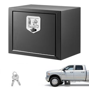 Cassetta Portautensili Sottoscocca per Camion in Acciaio Rinforzato 18 x 12 x 14 Pollici con Serratura e Chiavi, Accessorio Impermeabile per il Controllo del Carico - Product Image 1