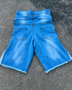 Pantalones Cortos Casuales de Verano para Hombre de Alta Calidad, Diseño de Doble Cintura, 100% Algodón, Anti-UV, Transpirables, Ecológicos, Personalizables - Product Image 5