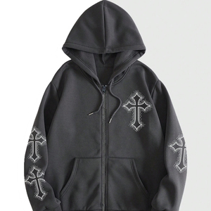 Affordable Rate Men <b>Rhinestone</b> <b>Hoodies</b> Lightweight Premium Quality Hot Selling Durable Material Comfortable <b>Rhinestone</b> <b>Hoodies</b> - Product Image 1