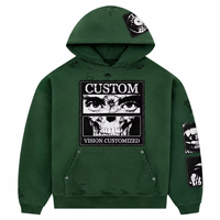Sweat-shirts à capuche unisexes à strass très tendance, sweat-shirts à fermeture éclair en cristal pour hommes, streetwear, sweats à capuche vintage personnalisés, pull-over