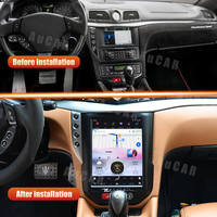 Autoradio stéréo GPS Android 13 10,5'' AuCar pour Maserati Gran Turismo/GT 2007-2017 Lecteur multimédia automobile Stéréo auto