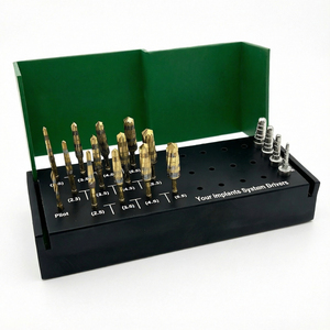 Kit de forets chirurgicaux pour implants dentaires Bone Bridge Instruments, 17 pièces, outils d'expansion osseuse en métal, tournevis à tête conique, argent, manuel - Product Image 3