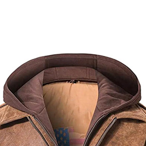 Leather <b>Jacket</b> Modern Casual Leather Bomber <b>Jacket</b> High Quality Fashion Apparel Manufacturer Wholesale Export - Product Image 2