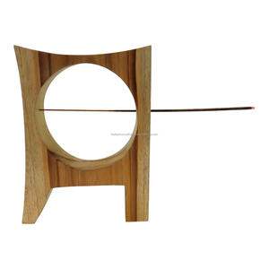 เตาเผาเครื่องหอมไม้เนื้อแข็งทำมือแบบกำหนดเอง เป็นมิตรกับสิ่งแวดล้อม สไตล์อินเดีย คุณภาพพรีเมียม หรูหราทันสมัย เหมาะสำหรับใช้ในบ้านและร้านอาหาร - Product Image 1