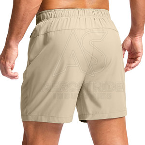 Pantalones Cortos Deportivos Flexibles con Cintura Suave, Ligeros, Casuales, para Uso Diario, Servicio OEM Personalizado, Elegantes - Product Image 2