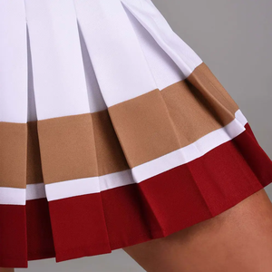 Girls Cheerleading <b>Outfit</b> with Custom Logo – Multi-Purpose Uniform for Casual Practice and Formal School Events - Product Image 6