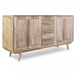 Aparador de Diseño Moderno con 4 Cajones y Puertas, Mueble para Comedor, Cocina o Dormitorio - Product Image 2