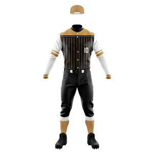 Dernier design, nouveau style, qualité supérieure, vêtements de sport imprimés, écologiques, respirants, uniforme de baseball, design de logo personnalisé, 100% - Product Image 2
