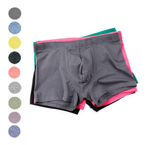 Vente en gros fabricant et fournisseur de sous-vêtements pour hommes de haute qualité et bon marché de couleur unie avec étiquette personnalisée - Product Image 2