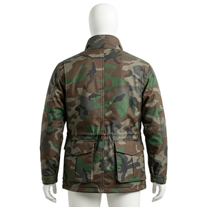 Men's Camouflage Soft Shell <b>Jacket</b> Full Sleeve <b>Waterproof</b> Hunting Wear Autumn Style - Product Image 2