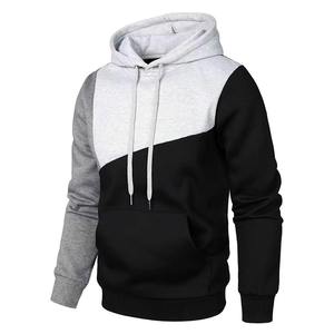 Sudadera con Capucha para Hombre, Manga Raglán, Color Sólido, Cierre Frontal con Cremallera, Corte Regular, Tejido de Forro Polar para Invierno, 100% Algodón, Transpirable - Product Image 3