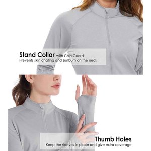 <b>Women's</b> Customized Color Woven Solid Causal <b>Jacket</b> Zip Sportswear Slim Fit Yoga Fitness Running Outdoor Training Winter - Product Image 4