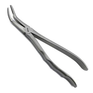 Pinzas Dentales Manuales para Autoclave, de Acero Quirúrgico, con Punta Larga, para Extracción de Raíces Superiores e Inferiores, Incluye Bolsa - Product Image 1