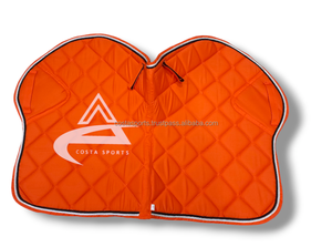 Produit pour chevaux à forte demande 100% coton tissu cheval Protection QUICK DRY respirant tapis de selle de saut - Product Image 3