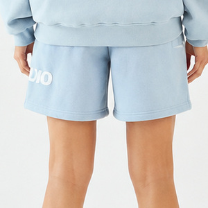Personalized Women's Hoodie Shorts Set DTG Printed Polyester Cotton Casual Two Piece Outfit <b>Custom</b> Pullover Matching Streetwear - Product Image 6