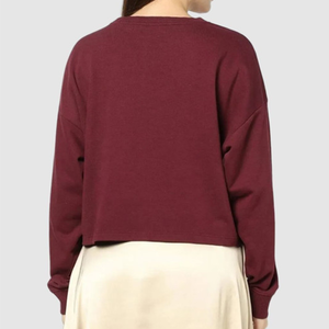 Haut à manches longues décontracté simple de haute qualité pour femmes et jeunes filles, style streetwear, vêtements décontractés, sweats à capuche pour femmes, sweat-shirts pour dames, orné de cristaux - Product Image 3