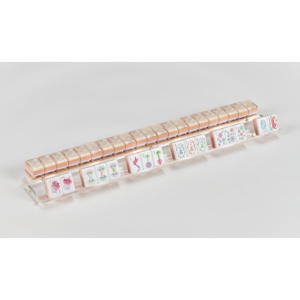 Juego de Mahjong Americano de Acrílico, 160 Piezas, Plegable, Duradero, Portátil y Ecológico - Product Image 5