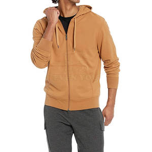 Sudaderas con capucha duraderas con cremallera para actividades al aire libre, cálidas y cómodas, con bolsillos frontales. - Product Image 5