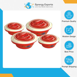 Fournisseur d'origine indienne proposant un ensemble de casseroles micro-ondables de qualité alimentaire supérieure - 4 pièces avec couvercles pour une utilisation polyvalente - Product Image 2