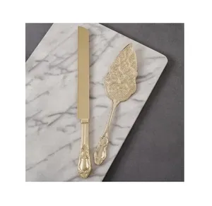 Elegante Juego de Metal Hecho a Mano, Ecológico y de Estilo Vintage para Servir Pasteles y Quesos, Ideal para Bodas y Mesas de Postres - Product Image 5