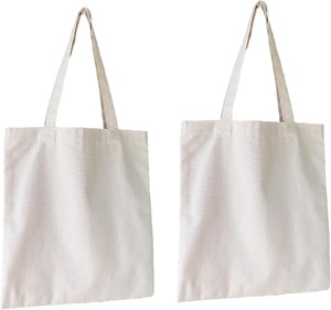Sac fourre-tout en toile noire 35x39cm avec poignée épaule pour les courses quotidiennes - Product Image 3