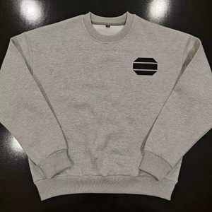 Conjunto Deportivo de Invierno para Hombre, de Alta Calidad, Grueso, Sudadera de Cuello Redondo de Algodón Personalizada y Pantalones Deportivos de Felpa Francesa - Product Image 1