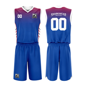 Tenues de sport tendance pour le basketball, ensembles de vêtements de sport athlétiques, maillots et shorts de basketball, ensemble deux pièces pour équipe - Product Image 3