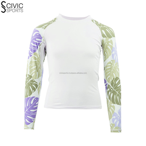 เสื้อแรชการ์ดสำหรับผู้หญิงเสื้อแร็ทไซส์ระบายอากาศได้ดีสินค้ามาใหม่ - Product Image 4