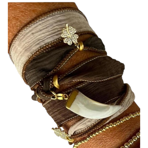 Cinta Plana de Seda 100% Pura YS-315 de Y S INTERNATIONAL para Joyería, Multicolor, Decorativa, para Manualidades y Moda - Product Image 1