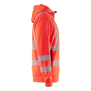 Safety Construction Reflective Tape Work Zipper Hoodies Sweatshirt for Workwear by <b>Star</b> Crystal Enterprises - Product Image 3