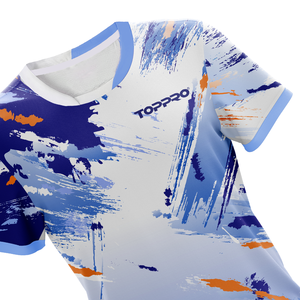 Camiseta estampada al aire libre de secado rápido personalizada de fábrica Jersey Tops activos - Product Image 2