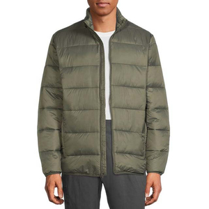 High Street 2024 Men's Waterproof Polyester Puffer <b>Jackets</b> Customized Design with Hooded Coat OEM Service From Pakistan - Product Image 1