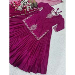 Hermosos conjuntos de mujer Party Wear Lehenga con Dupatta Top elegante para ocasiones especiales - Product Image 4