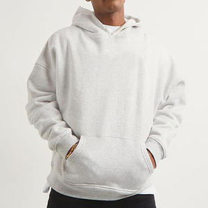 Sweat à capuche unisexe oversize en molleton bouclette 100% coton, coupe droite à épaules tombantes, haute qualité, personnalisable avec impression - Product Image 1