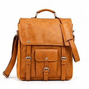 Vintage Handmade Full Grain Leather Messenger <b>Bag</b> Crossbody Shoulder <b>Laptop</b> Satchel Office Work Travel Unisex Business Gift <b>Bags</b> - Product Image 6