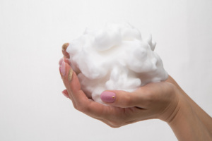 Antioxidant Innovative Fine Elastic Foam <b>Mini</b> Acne Face <b>Soap</b> - Product Image 3