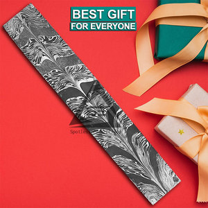 Premium Quality Damascus Blank Billets Factory Direct Supply In Stock Damascus Blank Billets - Product Image 6