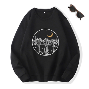 เสื้อสเวตเชิ้ตผู้หญิงคุณภาพสูง 100% พิมพ์ลายด้วยเทคนิคดิจิทัล แขนยาว รับทำโลโก้ตามสั่ง ราคาขายส่ง - Product Image 2