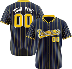 Nouveau maillot de baseball unisexe sublimé avec nom du joueur, design personnalisé, logo sur le devant, maillot de softball à prix avantageux en gros - Product Image 4