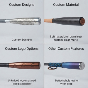 Silver Aluminum <b>Baseball</b> Bat 28 in 2.3 Barrel Lightweight High Performance Durable 1 Piece Beginner Training Bat Anti Slip Grip - Product Image 5