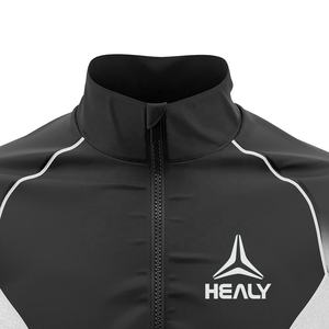 Coupe-vent de sport vierge pour homme, respirant, imperméable, à capuche, en polyester softshell, écologique, pour l'hiver, idéal pour la sublimation - Product Image 4