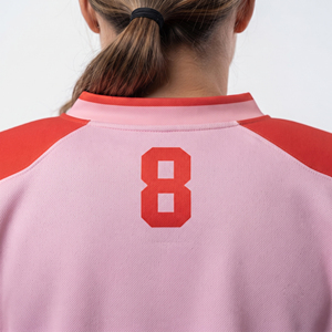 Women's Ice Hockey Jersey Sublimation Print Women's V-Neck Full Sleeve Ice Jerseys Women's Mesh Ice Hockey Jersey - Product Image 5
