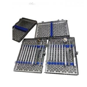 Juego de 2 Instrumentos Dentales de Composite, 9 Piezas con Casete de Esterilización, Herramientas de Odontología Restauradora de Acero Inoxidable - Product Image 2
