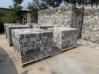 Mur extérieur moderne décoratif brique de récupération antique extérieur gris mince carreaux de placage de brique avec filet