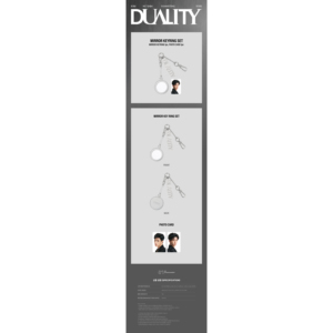 2026 NCT JNJM FanMeeting Tour [DUALITY] Official MD Mirror Keyring Set Trendy Fashion Jewelry for <b>Fans</b> Gift - Product Image 2