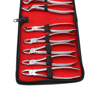 Juego de 10 Pinzas de Extracción Dental para Adultos, Kit de Acero Inoxidable para Extracción Quirúrgica de Dientes, Herramientas Dentales - Product Image 5