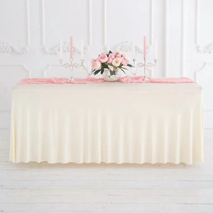 Camino de Mesa de Lujo Tejido a Rayas de Algodón y Poliéster, Estilo Vintage Elegante para Decoración de Bodas, Hogar y Hotel - Product Image 6