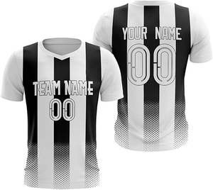 Nouveauté, best-seller, maillots de football personnalisés en sublimation, 100% polyester, manches courtes, séchage rapide, uniformes d'équipe, fournisseur Pakistan - Product Image 3